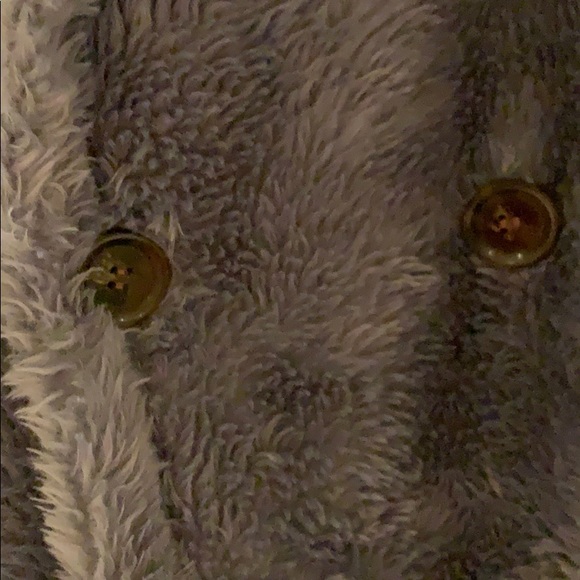 LAST ONE GORGEOUS BLUE COLOR BOOHOO OVERSIZED TEDDY FAUX FUR COAT - Picture 11 of 16